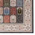 thumbnail image 2 of Linon Home Decor Emerald Area Rug Collection, Black and Ivory, 5' x 7', 2 of 5