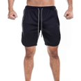 thumbnail image 2 of Men's 2 in 1 Running Sport Shorts, Lightweight, Gym, Training, Quick Drying, 2 of 3