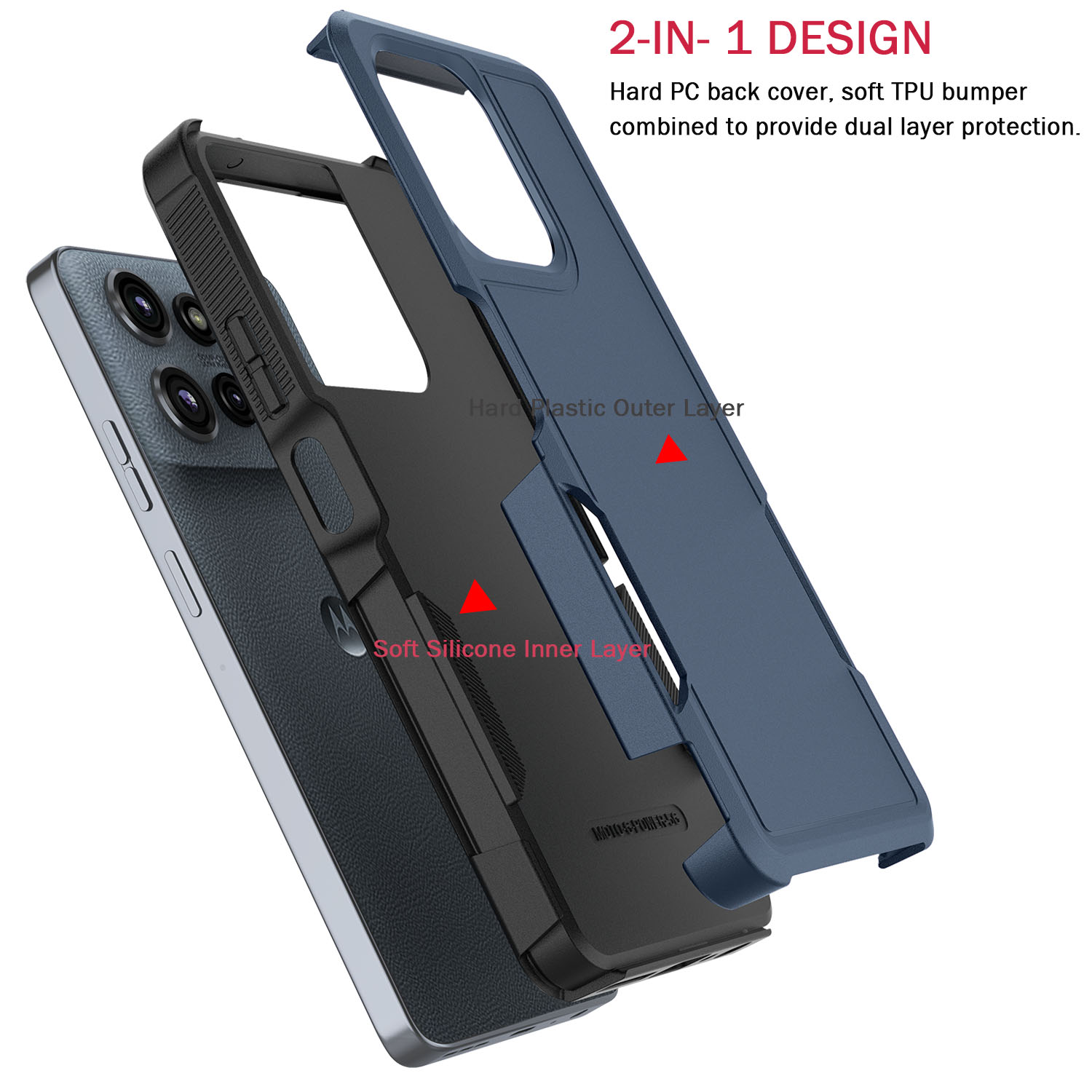 Tekcoo Motorola Moto G 5G 2025 Rugged Case photo 6