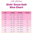 thumbnail image 7 of Pink Platinum Girls' Snowsuit - 2 Piece Insulated Ski Jacket and Snow Bib (Size: 12M-4), 7 of 7