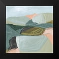 thumbnail image 2 of Vess, June Erica 12x12 Black Modern Framed Museum Art Print Titled - Field Partition I, 2 of 5
