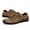 Brown, variant on Men's Sport Sandals Outdoor Leather Fisherman Breathable Summer Casual Shoes Walking Beach Travel Black 46 EU