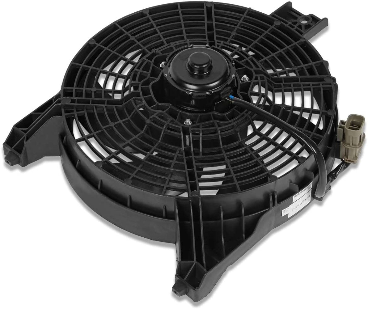 NI3113109 OE Style AC Condenser Cooling Fan Assembly Replacement for Nissan Titan Armada 04-06 