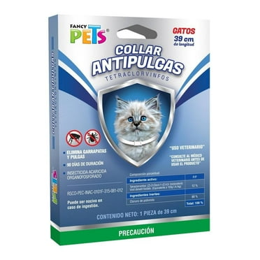 Collar Antipulgas Fancy Pets para Gatos 1 Pieza de 39 cm