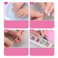 thumbnail image 2 of Girl Nail Stickers Diy Manicure Toys For Girls Multi Colored 25 21cm Birthday Party 1 Set, 2 of 3