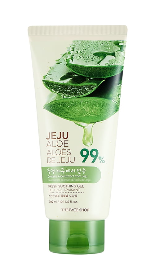 The Face Shop Jeju Aloe Fresh Soothing Face & Body Moisturizer Gel Tube