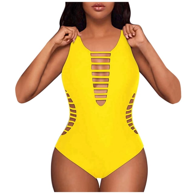 SHIXIAOO "Maillot de Bain Femme Bretelles Colorées Dos Ouvert Design Triangle" Bikini Noir Femme Bas de Bikini String Noir