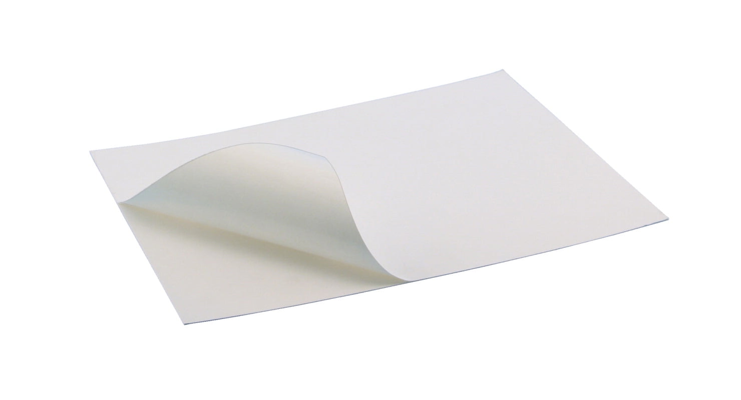 Hygloss SelfAdhesive MessFree Collage Sticky Board, 8 X 10 in, White