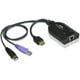 (Module CPU) Média HDMI KVM USB Câble Adaptateur pour Virtuel avec Lecteur de Carte à Puce - KVM / audio / Extenseur – image 2 sur 9