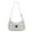 White, variant on Yucurem Pu Leather Chic Hobo Bag Adjustable Strap Women Y2k Messenger Bag (White) PU Leather bag (White)