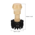 thumbnail image 2 of Coffee Portafilter Cleaning Brush, 1pack 51mm Wooden Handle Coffee Powder Bowl Cleaning Brush (Brown), 2 of 5