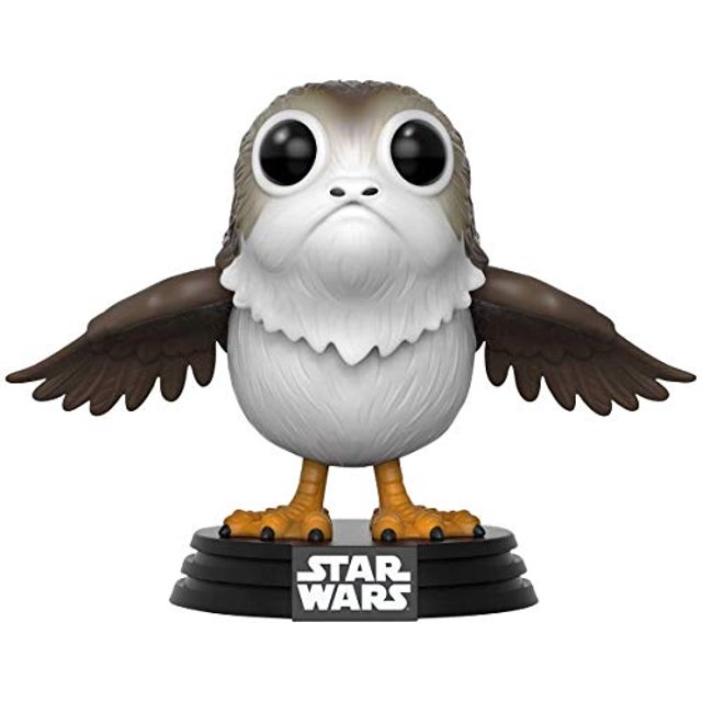 Figura de Cabeza de Bobble de Vinil Funko Star Wars Episodio VIII PORG 9 cm Mini