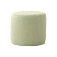 thumbnail image 4 of Reposapiés BLESIY Taburete cilíndrico pequeño verde, 4 of 8