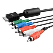 Cables4pc HD Component AV Cable for PlayStation 3/PS2, Wired