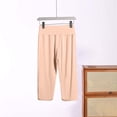 thumbnail image 7 of QIUOMBBP Capri Pajama Pants for Women Plus Size Soft Lounge Sleep Pants Elastic Waist Modal Comfy Pj Bottoms Beige XXL, 7 of 7