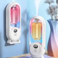 4X Wall Mounted Essential Oil Diffuser Rechargeable Timed Aromatherapy ...