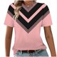 thumbnail image 1 of Tops Cortos para Mujeres Casual de Moda Impreso Cuello Redondo, Camiseta de Manga Corta para el Uso Diario, Fiesta Y Cómodo, 1 of 4