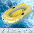 thumbnail image 2 of Peahefy Inflatable Kayak, Inflatable Fishing Boat,PVC Inflatable Kayak Canoe 2 Person Rowing Air Boat Fishing Drifting Diving, 2 of 8