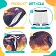 thumbnail image 3 of joogoo Dinosaur in Starry Night Boys Swim Trunks Beach Swimsuit Shorts Boxer 9-11Y, 3 of 8