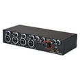 thumbnail image 1 of Tignapoo Interface Audio USB 4 Canaux avec Échantillonnage 24 Bits/192kHz, 4-en/4-Sortie pour Diffusion en Direct, Karaoké et Enregistrement Professionnel, MD44, 1 of 6