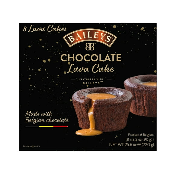 Baileys Belgian Chocolate Lava Cakes, 3.17 oz., 8 ct.