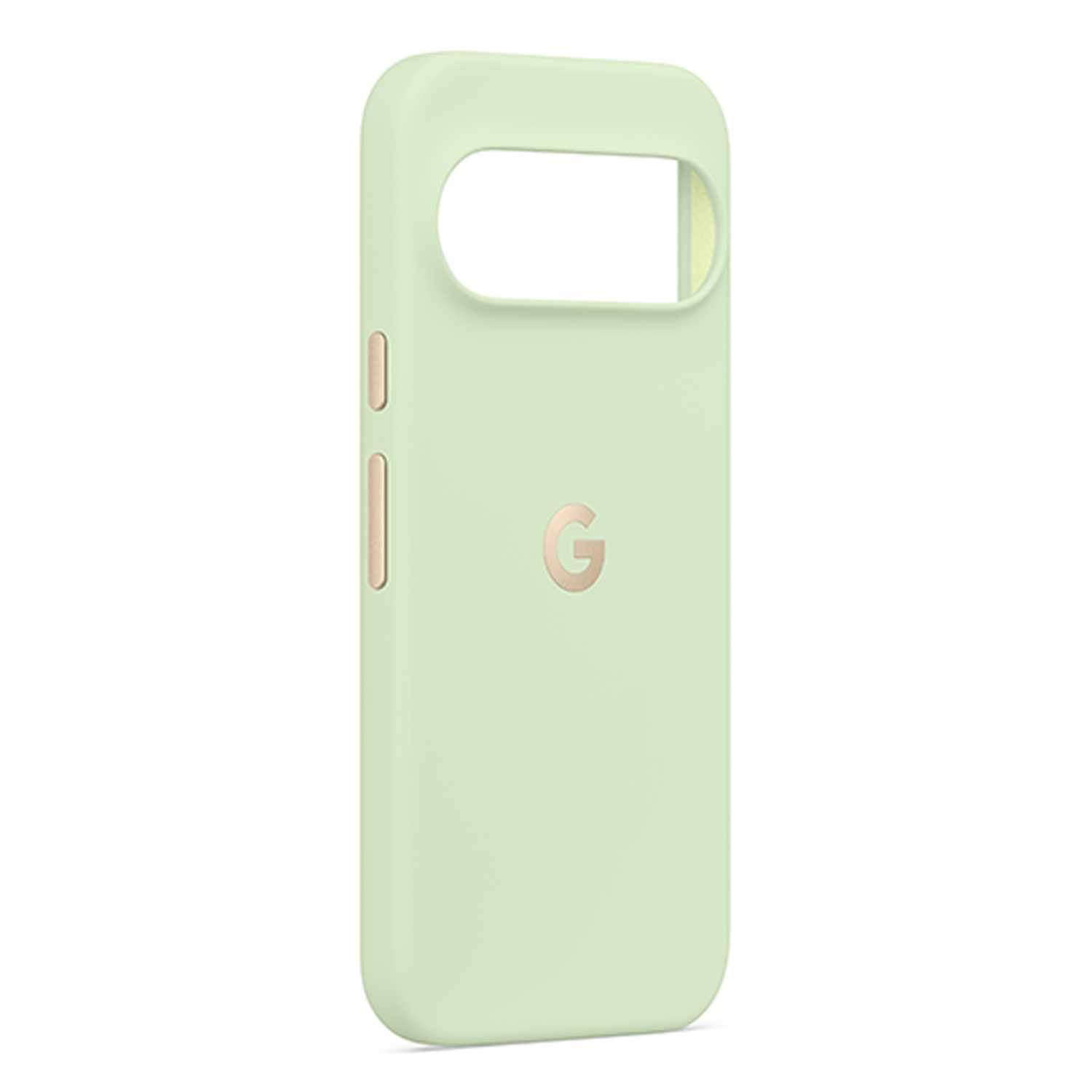 Google Étui en Silicone avec Magnets Jade (Vert) pour Google Pixel 10/10 Pro