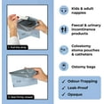 thumbnail image 5 of Fab Little Bag HyGeeni Disposal Bags for Nappies, Incontinence Pads, Ostomy & Catheter Bags - Prevents Odours, No Mess, Eco-Friendly, Pack of 50 Bags, 5 of 8