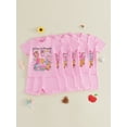 thumbnail image 3 of BemeyourBBs Toddler Baby Girl Back To School Outfit 4 5 6 7 8 9 10 Years Pre Kindergarten Outfit Baby Girl Summer Good Say I'm Ready for Pre-K Clothes Short Sleeve T Shirt Top and Pockets Shorts Set, 3 of 9