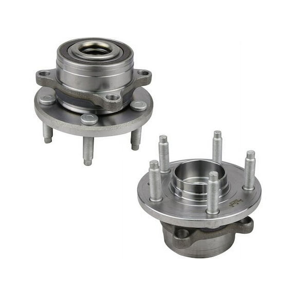 Wheel Hub Assembly Set - Compatible with 2011 - 2020 Ford Explorer 2012 2013 2014 2015 2016 2017 2018 2019