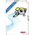 thumbnail image 3 of The Powerpuff Girls - Bubbles Heart Lines Wall Poster with Pushpins, 14.725" x 22.375", 3 of 3