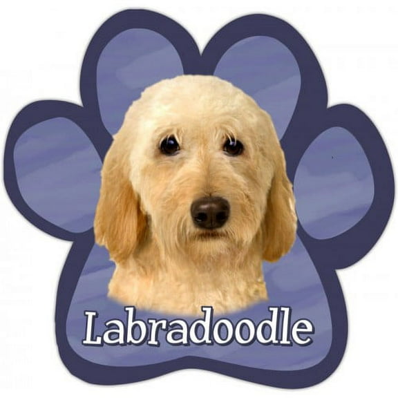 Labradoodle Paw Print Magnet