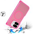 thumbnail image 3 of XPM for Google Pixel 10 Pro Fold Phone Case, MagSafe Compatible Case Hybrid Soft TPU Bumper Hard Translucent Matte Back Slim Shockproof Cover for Pixel 10 Pro Fold (Hot Pink), 3 of 11