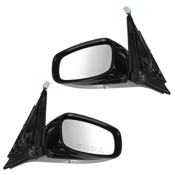 TRQ Mirror Power Heated Memory Pair for Infiniti G25 G25X G37 G37X Sedan MRA09605
