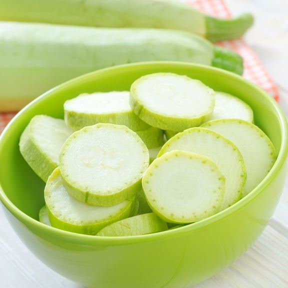 Squash Seeds - Italian - Bianco Lungo Cylindrico - 4 g Packet ~35 Seeds - Cucurbita pepo - Non-GMO, Heirloom - Farm & Vegetable Garden