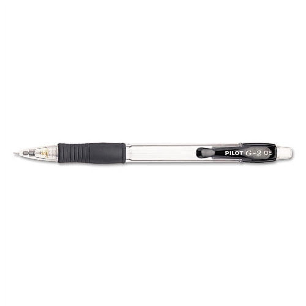 G2 Mechanical Pencil, 0.5 Mm, Hb (#2.5), Black Lead, Clear/black Accents Barrel, Dozen | Bundle of 5 Dozen