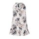 thumbnail image 5 of Vestidos de verano para mujer Tirantes con cordones Ajustar el dobladillo con volantes inferior Sin mangas Vestido de fiesta con lazo Mini vestido Pompotops qyievc1451, 5 of 9