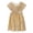 Gold, variant on Venzia Sparkly Sequin Girls Dress, Short Sleeve A-Line Formal Party Dress,7T,Rose Gold