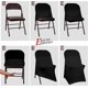 thumbnail image 5 of 10 Paquetes Nior Fundas para Sillas Blancas Fundas para Sillas de Comedor Fundas para Sillas de Licra para Sala de Estar-Protector Universal para Fundas para Sillas de Comedor para Bodas Rojo Verde, 5 of 5