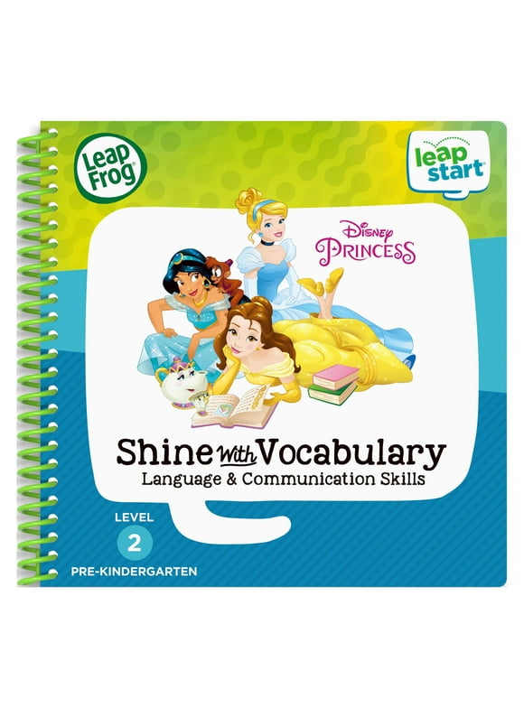 LeapFrog LeapStart Disney Princess Shine with Vocabulary Learning Book