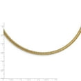 thumbnail image 2 of 4.15mm 14k Solid Yellow Gold Stretch Mesh Necklace 17.5 Inch Pendant Necklace for Women - 2.6 Grams, 2 of 2