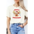 thumbnail image 2 of Christmas Shirt for Women and Men Festive Graphic Tee Outfit Xmas Gift Family Matching Top (Red-S), 2 of 5