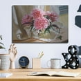 thumbnail image 6 of Luxe Metal Art 'Peonies' by Robin Anderson, Metal Wall Art, 16"x12", 6 of 9