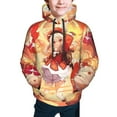 thumbnail image 3 of Genshin Impact Youth Active Sweatshirt Printing Casual Pullover Hoodies Winter Fall Clothes Outerwear Small, 3 of 7