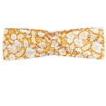 thumbnail image 1 of Botanical Headband, Monochrome Illustration of Floral Details and Berries Energetic Summer Tones, Elastic and Soft Women's Bandana for Sports and Everyday Use, Grey Red Coconut, by Ambesonne, 1 of 3