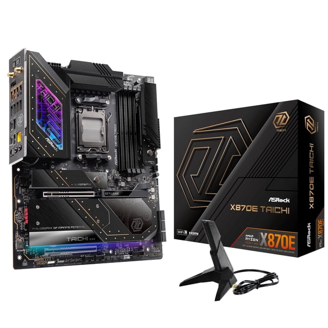Placa madre ASRock X870E Taichi AM5 DDR5 256GB WiFi 7