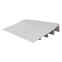 Silver Spring THR4 4.25" H Aluminum Mobility Threshold Ramp for Wheelchairs, Scooters, and Power Chairs