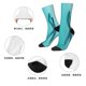 thumbnail image 5 of Balery a Teal Ribbonin Calcetas Largas con Estampado para Hombre y Mujer – Suaves y Transpirables, Talla Única (US 5-11), 5 of 6