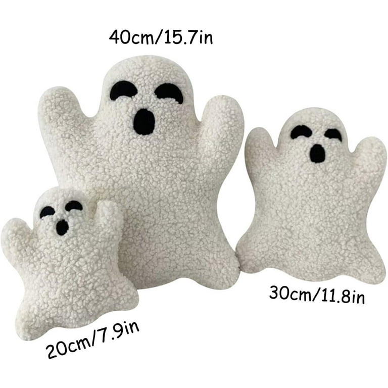 Kigley 2 Pcs Halloween Throw Pillows Decorative Spooky Pillows for Sofa Bed  Couch Stuffed Halloween Pillow for Party Outdoor Home Decorations Ghost