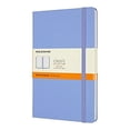 thumbnail image 1 of Cuaderno Moleskine Tapa Dura Grande 5 x 8.25 Raya Azul Hortensia 240 Páginas Moleskine, 1 of 3