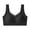 Black, variant on Women Mesh Spliced Soft Support Back Bras
